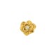 Brinco de Flor Ouro 17mm