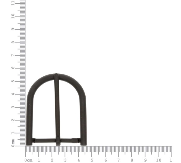 Fivela para Cinto em Preto Fosco 56mm