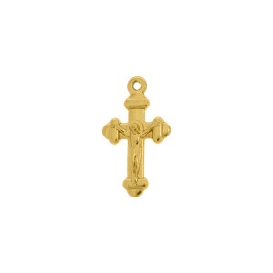 Pingente Jesus Crucificado Ouro 20mm