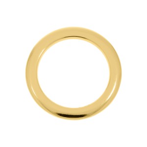 Argola Injetada Ouro 64mm