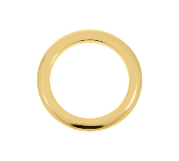 Argola Injetada Ouro 64mm