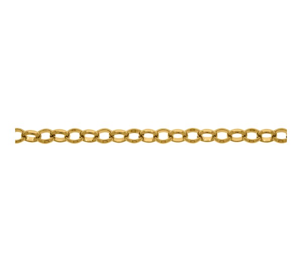 Corrente Elo Português Ouro de 4,40mm