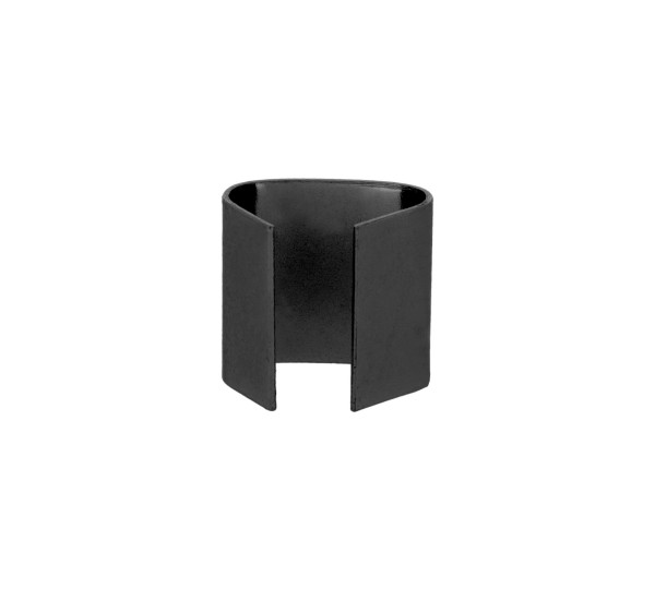 Argola de Chapa Grafite 14mm
