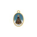 Pingente Nossa Senhora Aparecida Ouro 23mm