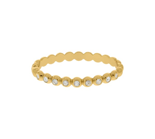 Pulseira Preciosa Ouro com Strass 66mm