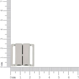 Fechamento Imã Retangular Níquel 25mm