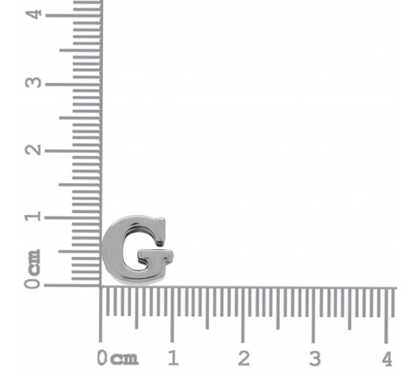 Passador Letra G Níquel 10mm