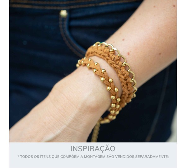 Entremeio Ouro 5mm