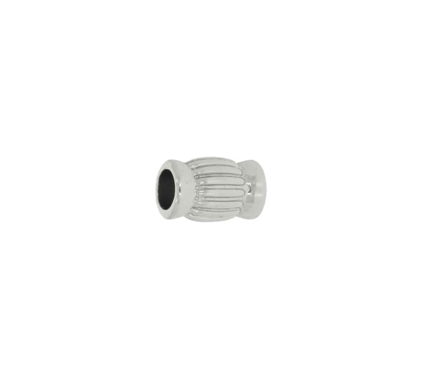 Entremeio Texturizado Níquel 13mm