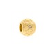 Entremeio Floral Ouro 13mm