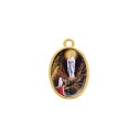 Pingente Nossa Senhora de Lourdes Ouro 23mm