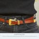 Conjunto de Fivela Ouro com ponteira 20mm