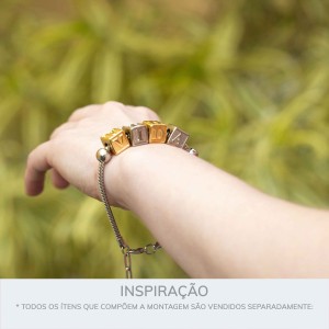 Pulseira Corrente Níquel 16,5cm