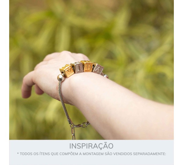 Pulseira Corrente Níquel 16,5cm