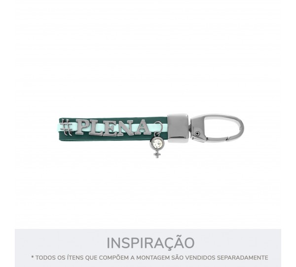 Passador Letra P Níquel 10mm