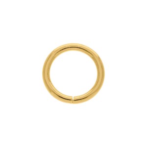 Argola Redonda Ouro 34mm