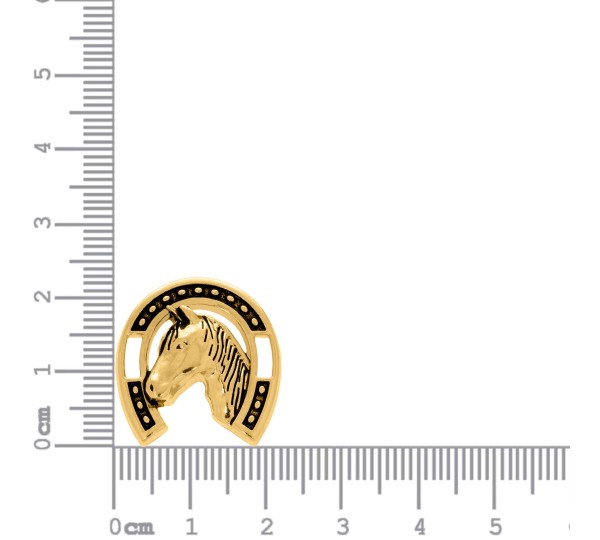 Passador Cavalo Ouro 23mm