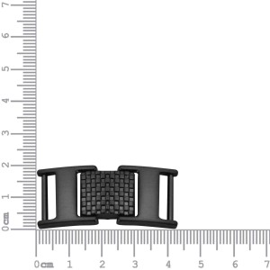 Bridão Texturizado Preto 43mm