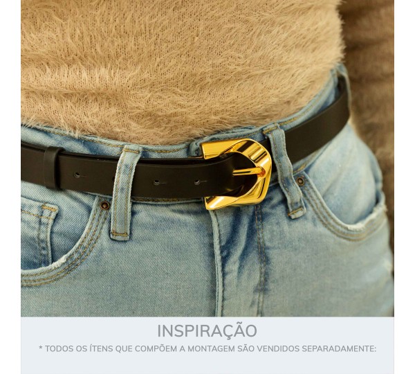 Fivela em Ouro 43mm