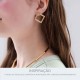 Brinco Minimalista Ouro 20mm