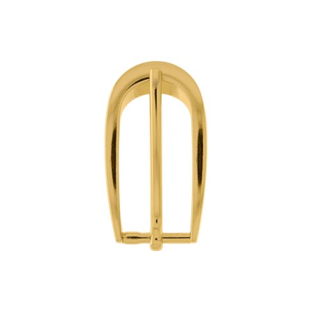 Fivela Oval Dourada Abertura 20mm