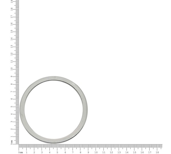 Argola Injetada Níquel 91mm