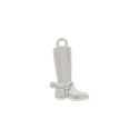 Pingente Bota de Montaria Níquel 22mm