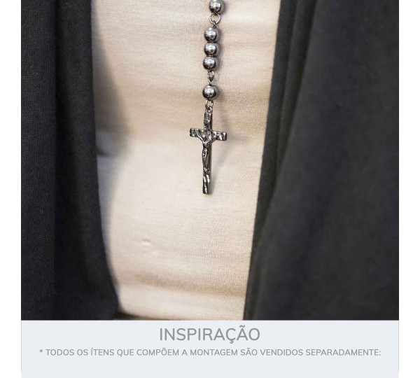 Pingente Crucifixo Ouro 41mm