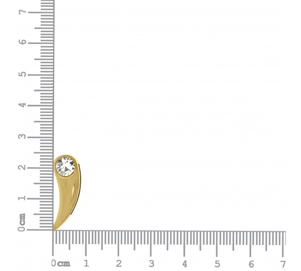 Passador Ouro 22mm com Strass