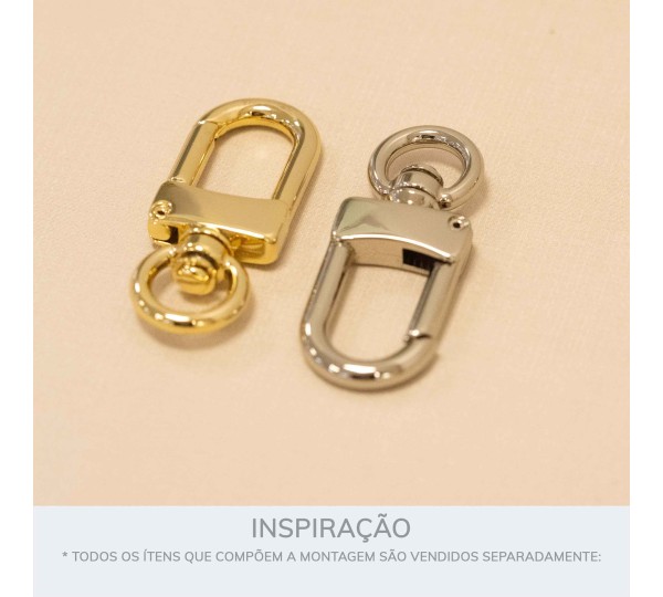 Mosquetão Ouro 58mm