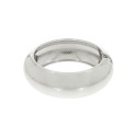 Maxi Bracelete Bold Prateado 78mm
