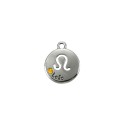 Pingente Signo Leão Níquel 15mm
