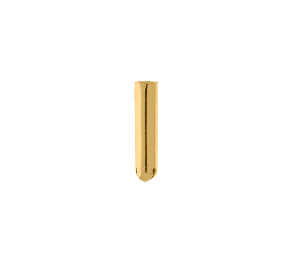 Ponteira para Cadarço Ouro 4mm