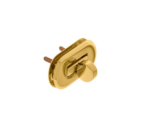 Fecho para Bolsa Oval Ouro 41mm