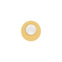 Brinco Ouro com Pérola 18mm