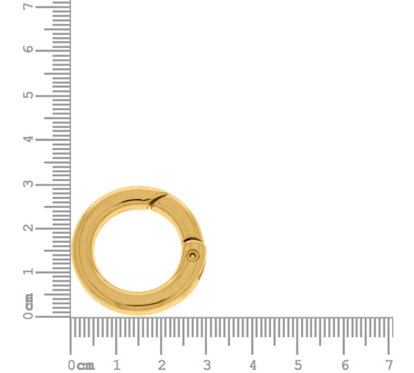 Argola Articulada Ouro 30mm