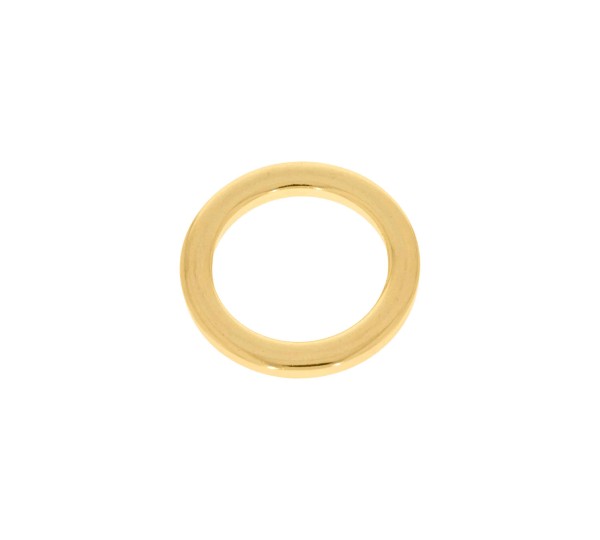 Argola Injetada Ouro 30mm