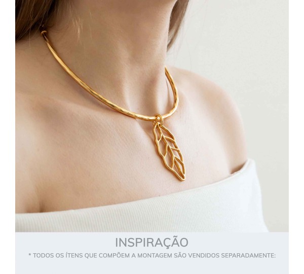 Colar Ouro Luxo 131mm