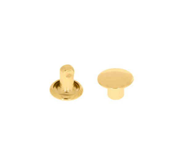 Rebite Completo Ouro 7mm