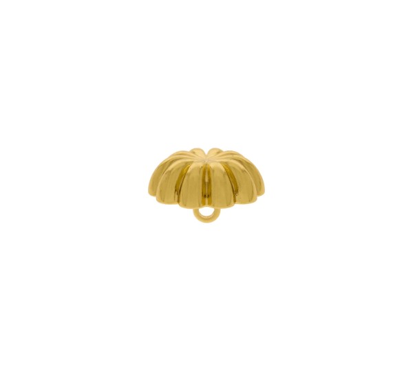 Botão Redondo Para Costura Ouro 18mm