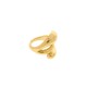 Anel Dourado Gota N° 20