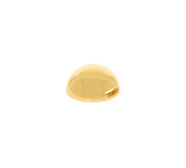 Passador Ouro Meia Esfera 20mm