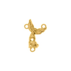 Entremeio Terço São Miguel Arcanjo Ouro 30mm