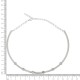 Colar Prateado Shine 134mm