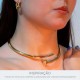 Brinco de Argola Prego Ouro 26mm
