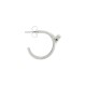 Brinco de Argola Prego Níquel 26mm