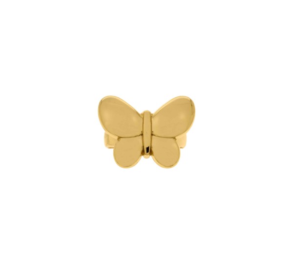 Anel Dourado Borboleta N°21