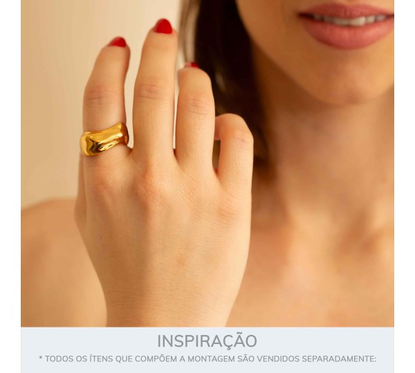 Anel Dourado Movimento N° 20