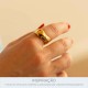 Anel Dourado Movimento N° 20