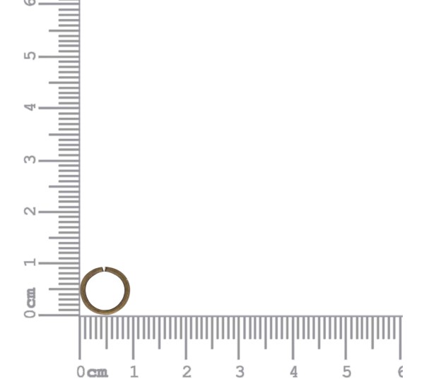 Argola de Montagem Ouro Velho 8,5mm